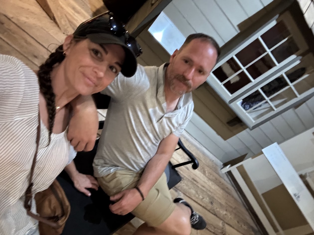 Couple sitting on a couch